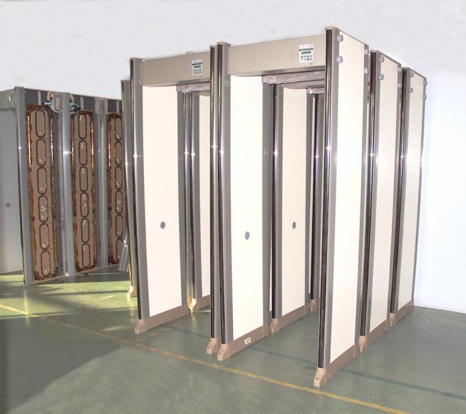 Rama drzwi Archway Wykrywacz metalu 33 stref z wyświetlaczem LCD Chiny Producent